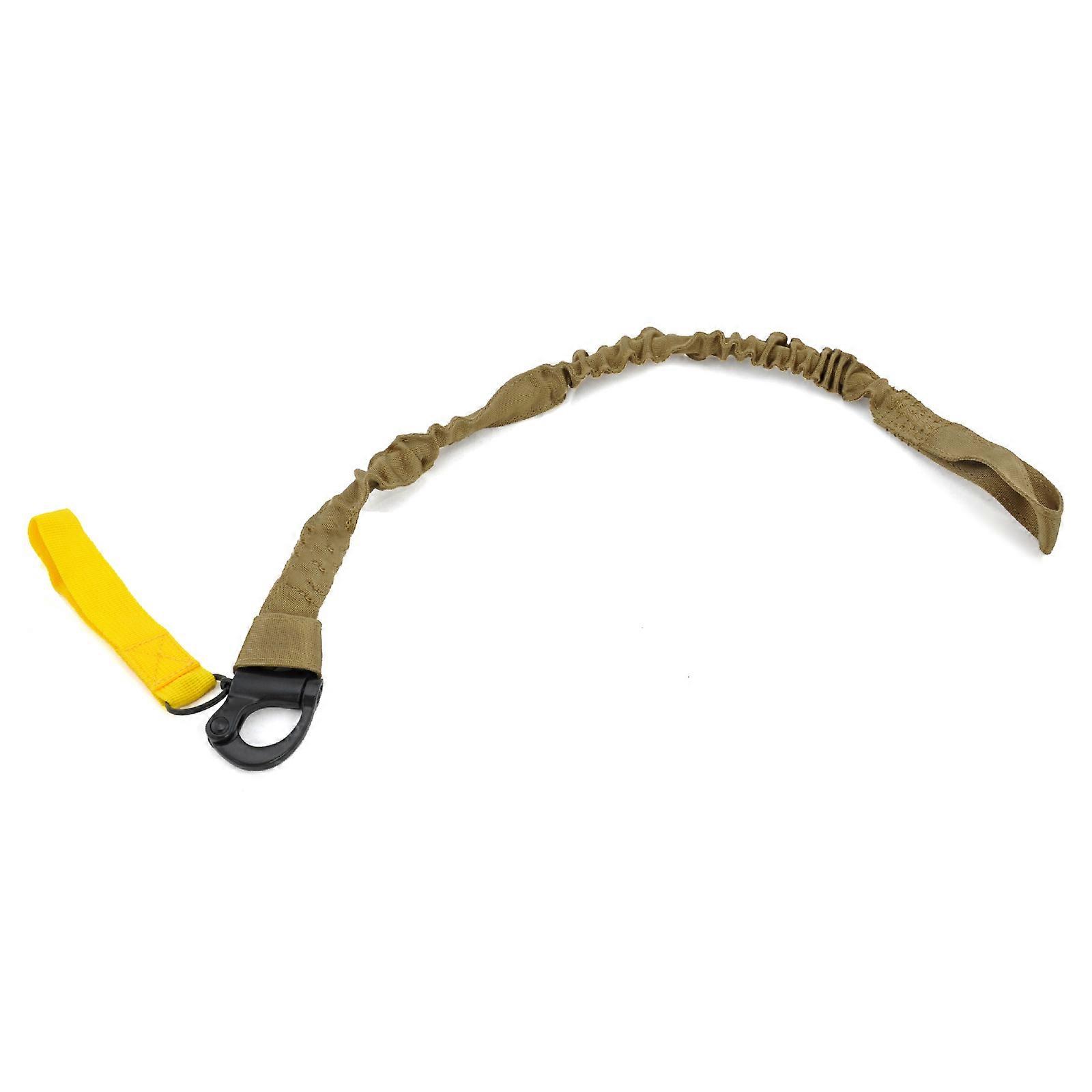 Ajustements rapides Corde de sécurité Longe tactique Fusils de sécurité Corde de sécurité Dégagements rapides Ligne de corde d’escalade Corde de protection Kaki