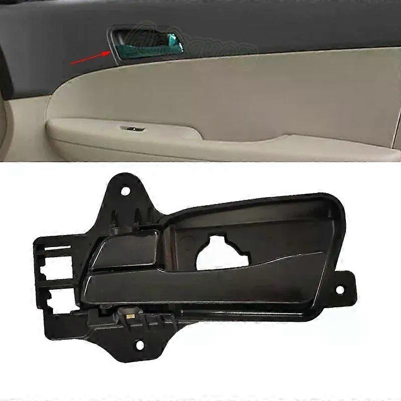 LH/RH Bright Black Car Interior Door Handle Replacement compatible for HYUN-DAI I30 2009 compatible for I30CW 2007-2012 82610-2L000