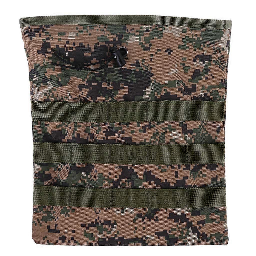 Drawstring Digger's Pouch Finds for Metal Detector Environmentally Friendly Luck Bag Camo Combo Pick Up Waist Pockets Green