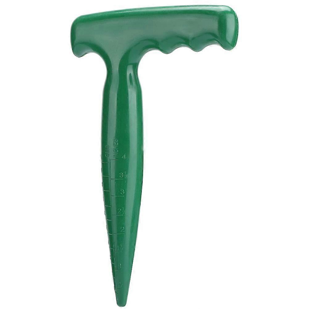 Soil Puncher,5Pcs Handheld Plastic Garden Soil Puncher Digging Hole Tool For Seedling Transplanting Planting,Seedling Tool