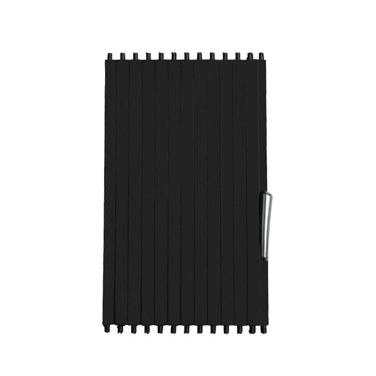 Roller Blind Sliding Shutter Replacement Car Interior Cup Holders Rolling Slider Panel Cover Replacement for BMW X5 E70 X6 E71 2007-2013 Front Section