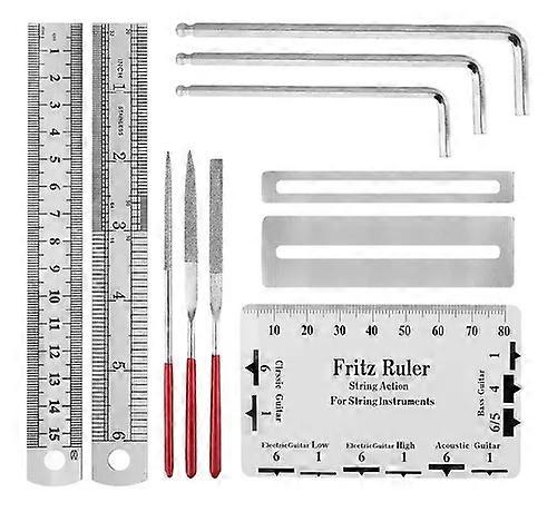 Guitar cleaning, repair and maintenance tools