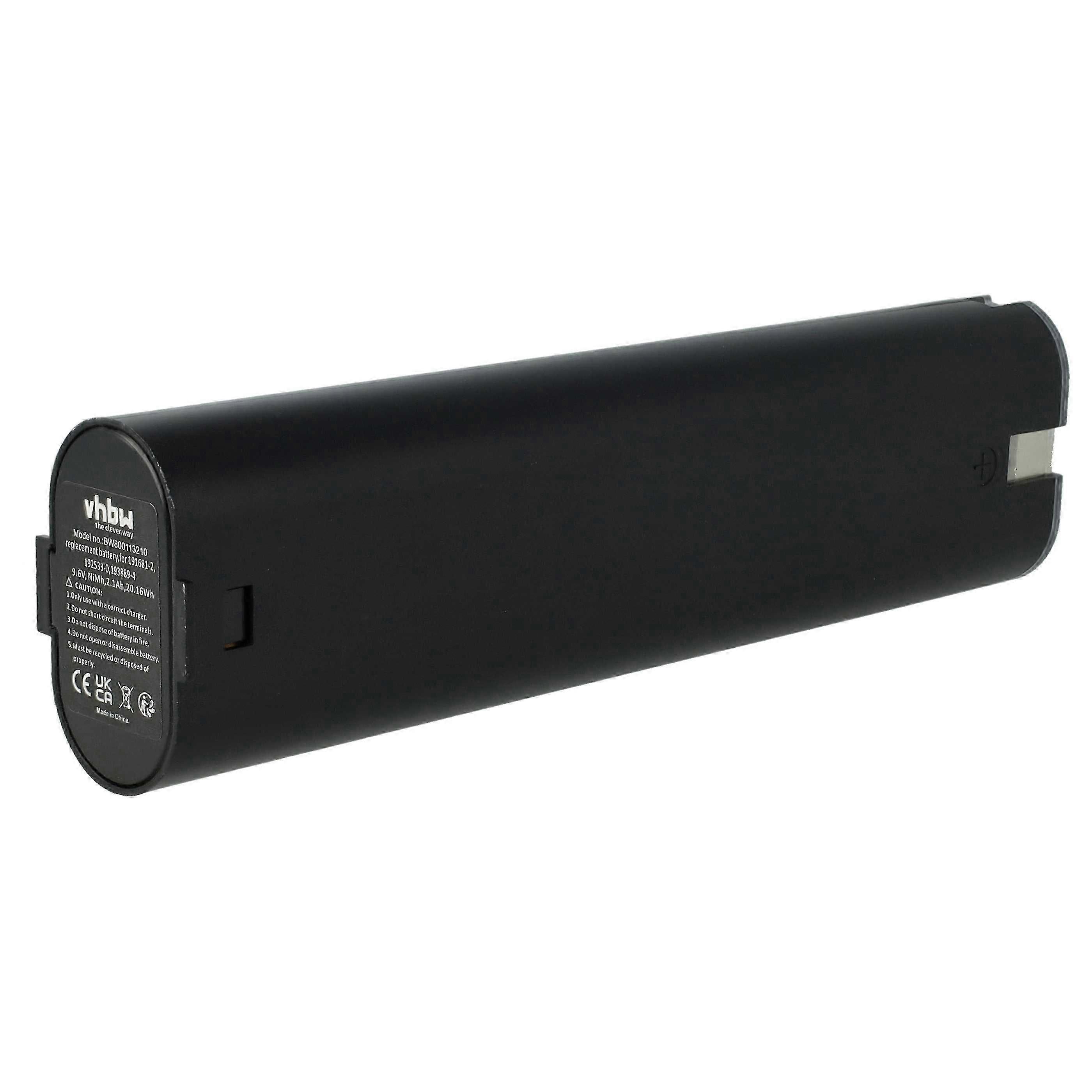 Akku Ersatz fr Makita 9034, 9002, 9033, 192533-0, 193889-4, 9600, 191681-2, 9000, 9001, 193890-9, 632007-4 fr Werkzeug (2100 mAh, NiMH, 9,6 V)