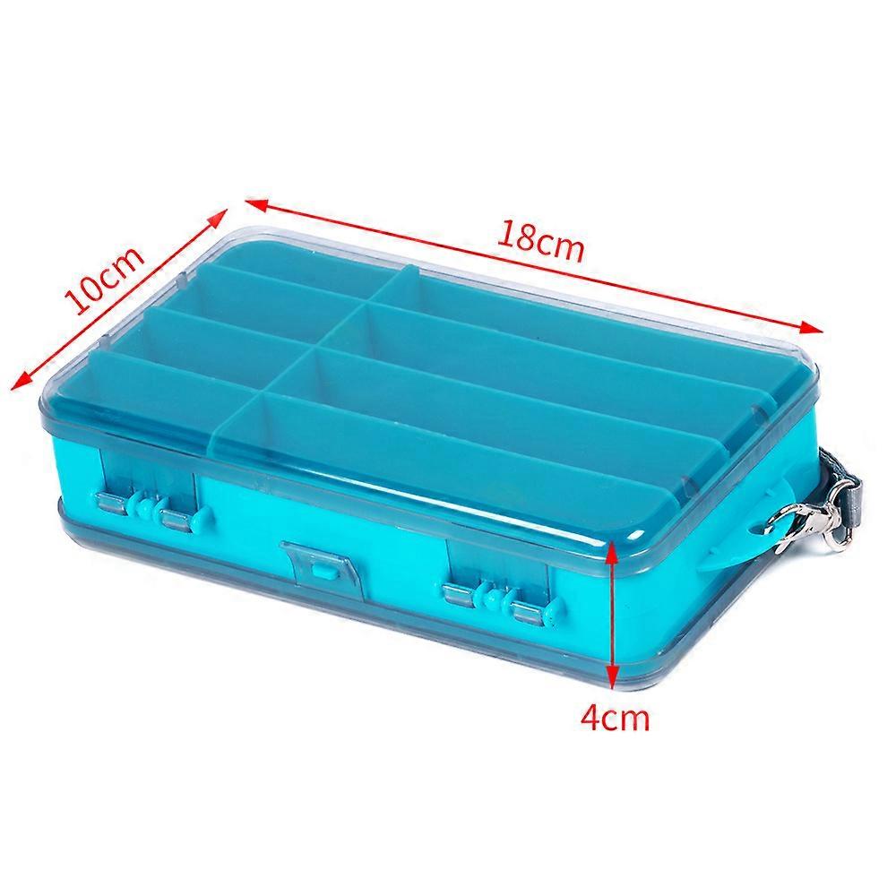 Tackle Box Double-Sided Waterproof Seal Fishing Tackle Plastic Storage Organizer Box For Fishing