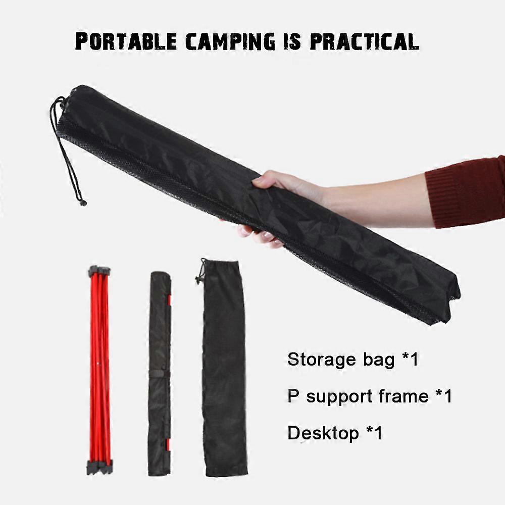 Folding Camping Tables Portable Heavy Duty Rectangle Picnic Party Dining Desk