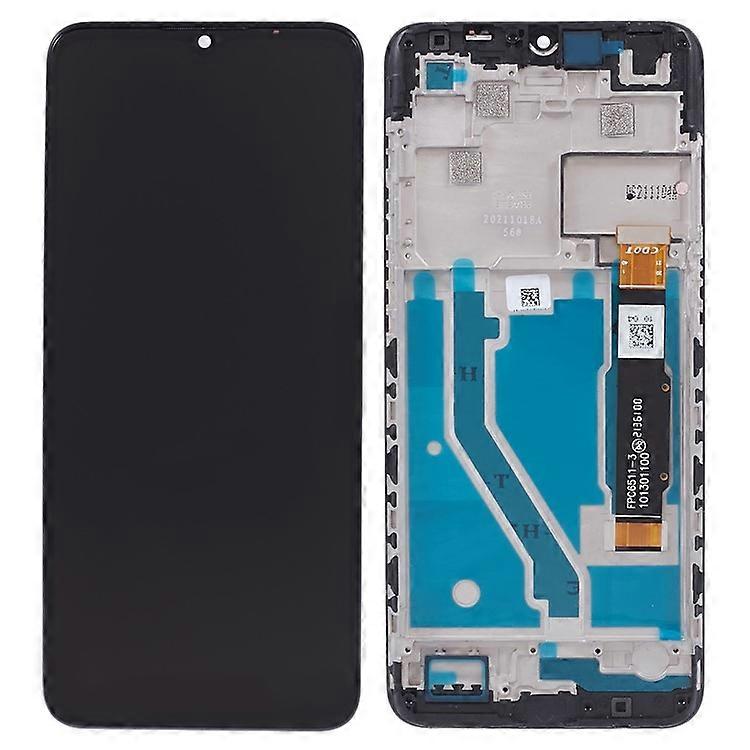 Compatible For TCL 20B Grade S LCD Screen and Digitizer Assembly + Frame Replacement Part (without Logo)