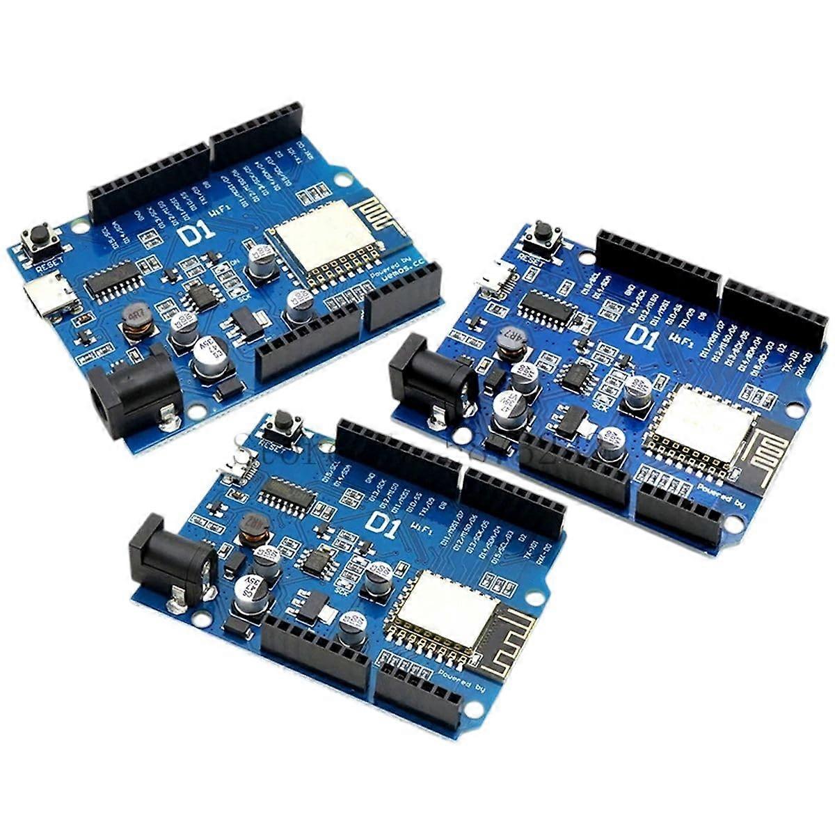 ESP-12E ESP-12F D1 R3 Development Board with CH340G Chip, WiFi ESP8266 Shield for Arduino IDE, High Precision, Reliable Performance