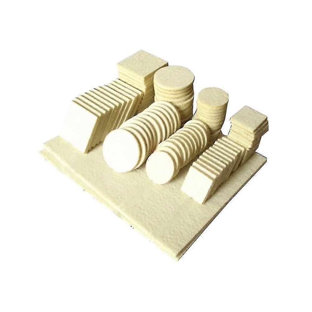 フェルト家具パッド木製家具椅子テーブル脚96pcsのための床プロテクター