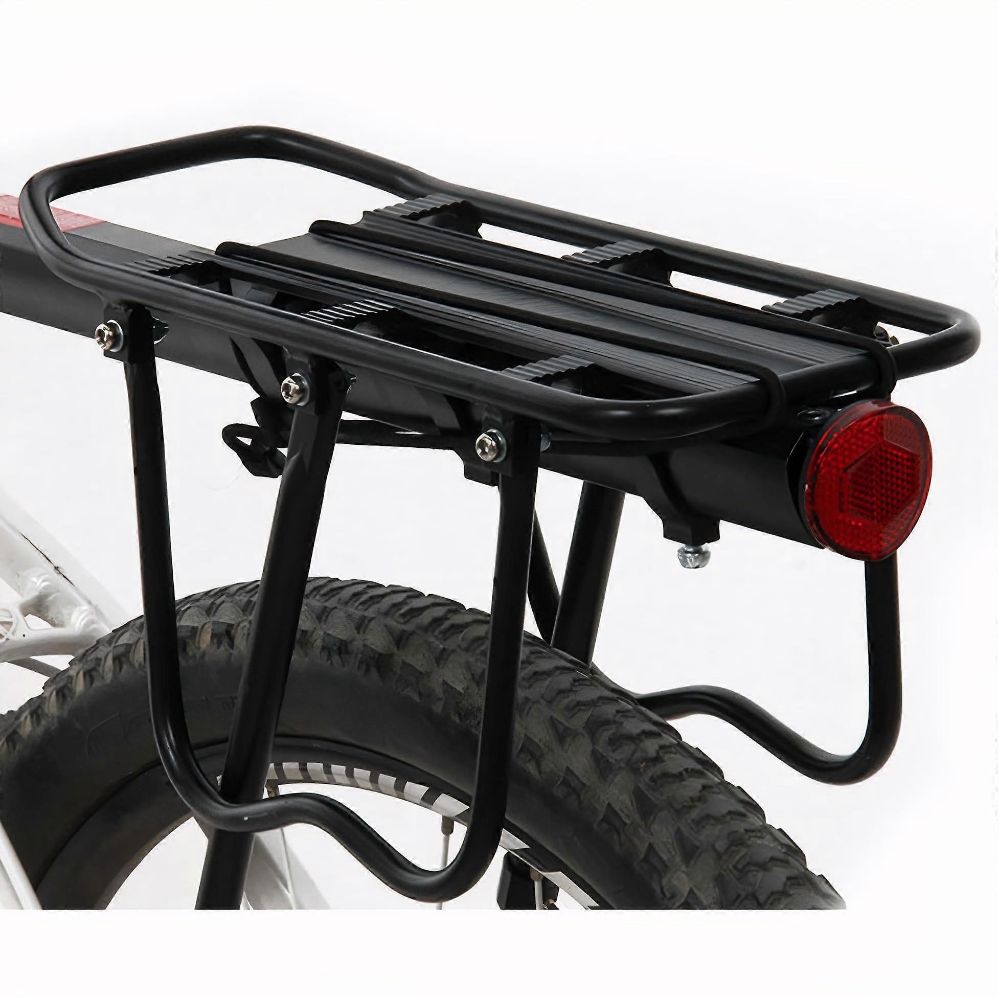 Bicycle Rear Rack Adjustable Aluminum Bike Alloy Rack with Reflector BK431