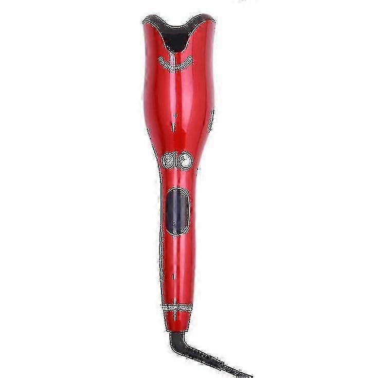 Hair Bun Volume Shapers Us Plug Red Anti-scalding Wave Styling Hair Curler Rose-shaped Automatic Air Rotating Hair Curler