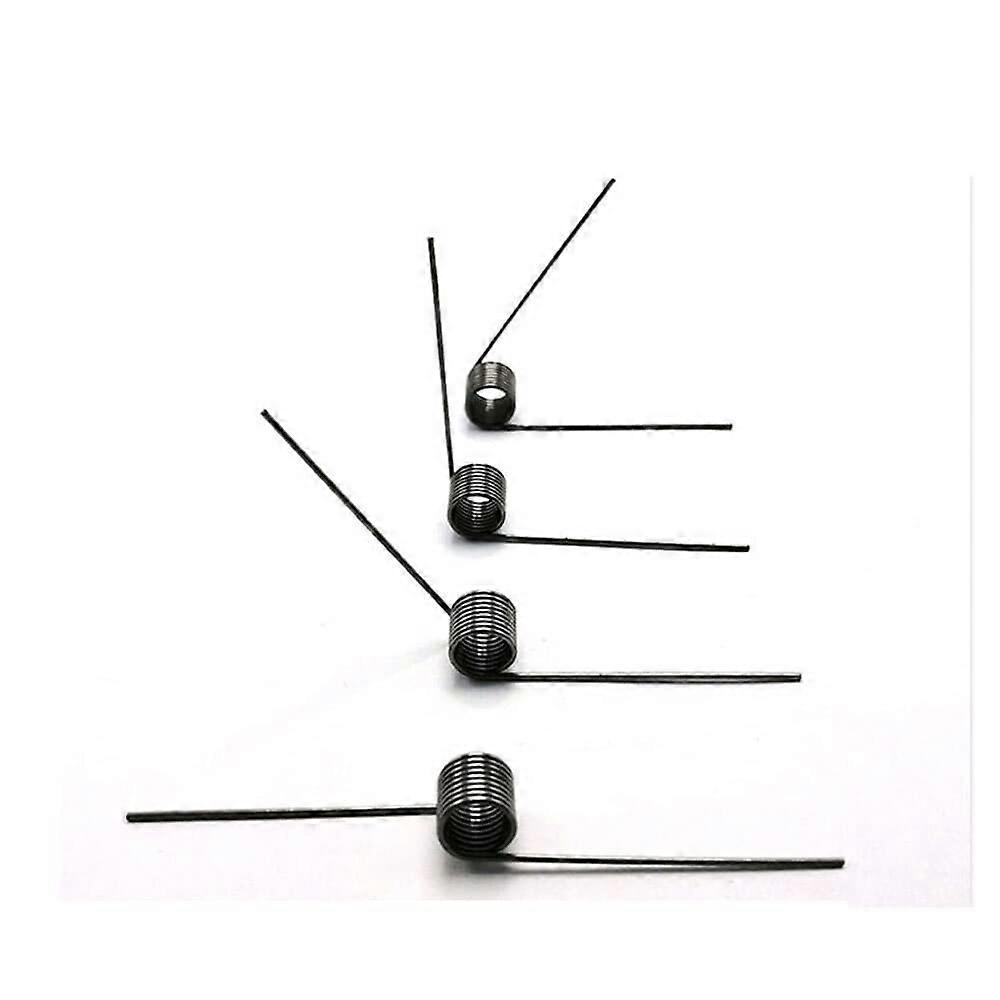 V-Spring Torsion Spring 2.0mm Wire Diameter 10pcs Hairpin Spring 6 Laps 60 Degrees Size 11MM Compatible with Various Applications