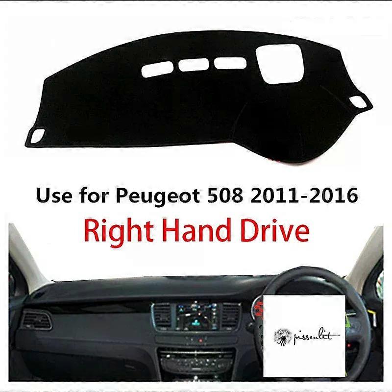 Pissenlit Anti Dust Car Dashboard Cover Light-preventing Mat Accessories για Peugeot 508 2011 2012-2016 Δεξιοτίμονο μαξιλάρι