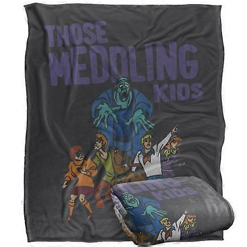 Scooby Doo Meddling Kids Zombie Blanket