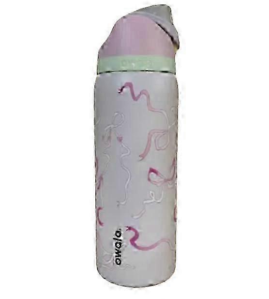 32 uncje Owala Urban Outfitters Ekskluzywna butelka z wiązaną i niebieską kokardką Ture FreeSip