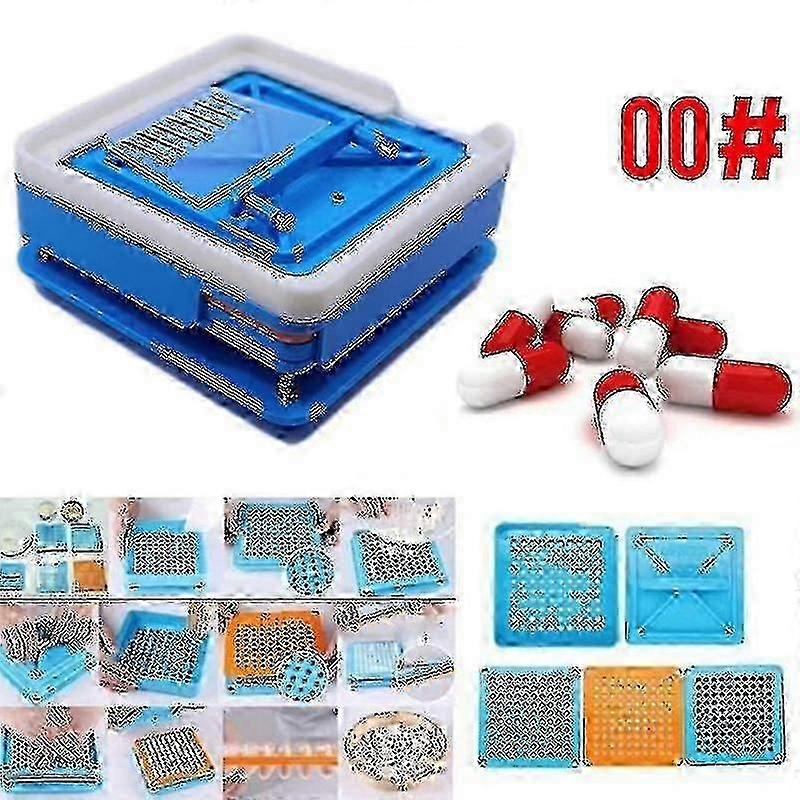 Size 00# 100 Holes Capsule Filler Manual Filling Machine with Tamper Tool