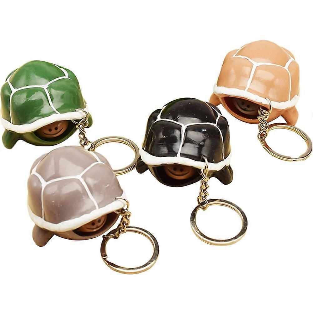 4pcs Animal Keychains Turtle Toys Keychain Fidget Turtle Keychain Party Favors