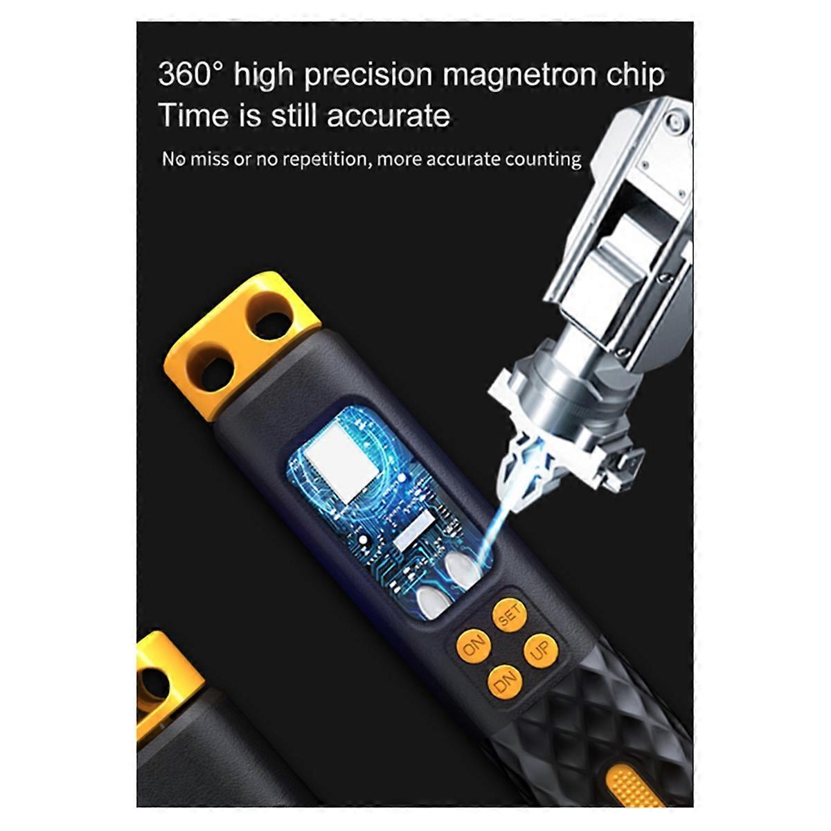 2 in 1 Skipping Rope 3 Meter with Digital Counter Speed Professional Ball Bearings and Handles Jump