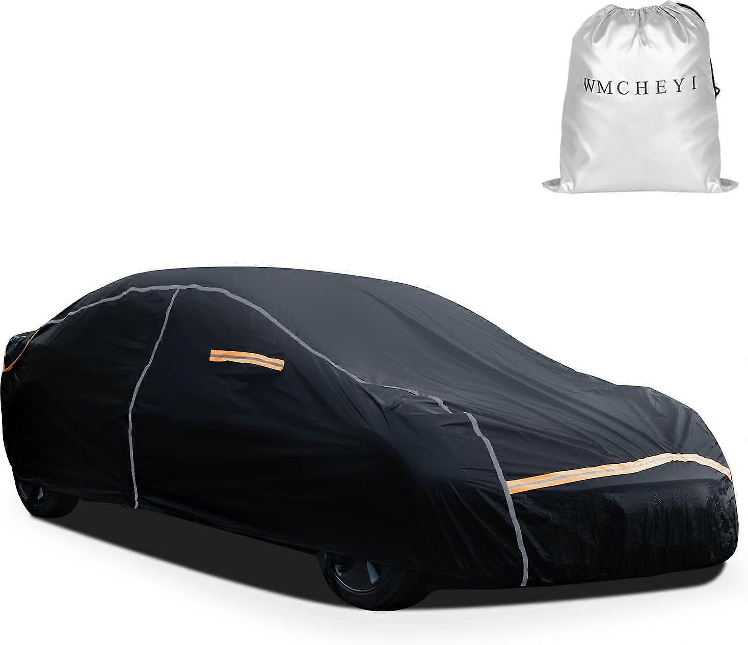 Autoabdeckung Wasserdicht Allwetter, 6 Schichten Autoabdeckungen für Automobile, voll