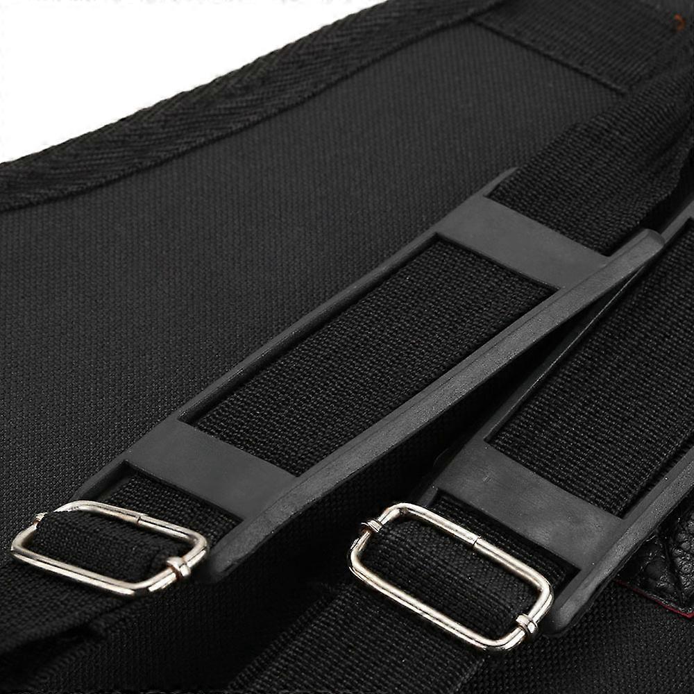 600D Thicken Padded Water-resistant Alto Saxophone Sax Bag Case 10mm Foam Hard Board Double Zipper with Adjustable Shoulder Strap Pocket