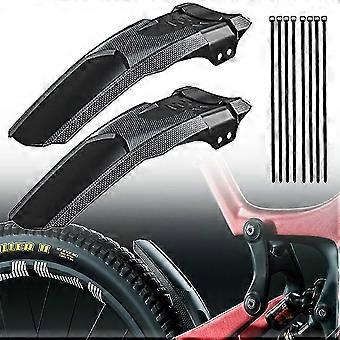 MTB Fahrrad Vorder- und Hinterradschutzbleche 2er Set, Anti-Splash Reifenschutzbleche zum Schutz des Fahrradschlamms