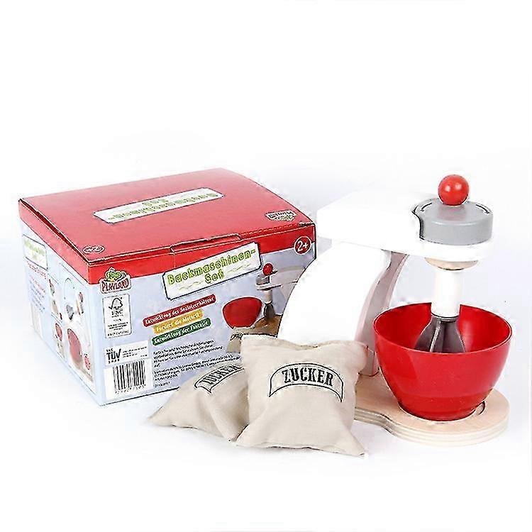 Children's toy kitchen set with simulation bread machine and cooking mixer, ideal for creative cooking play, style 1