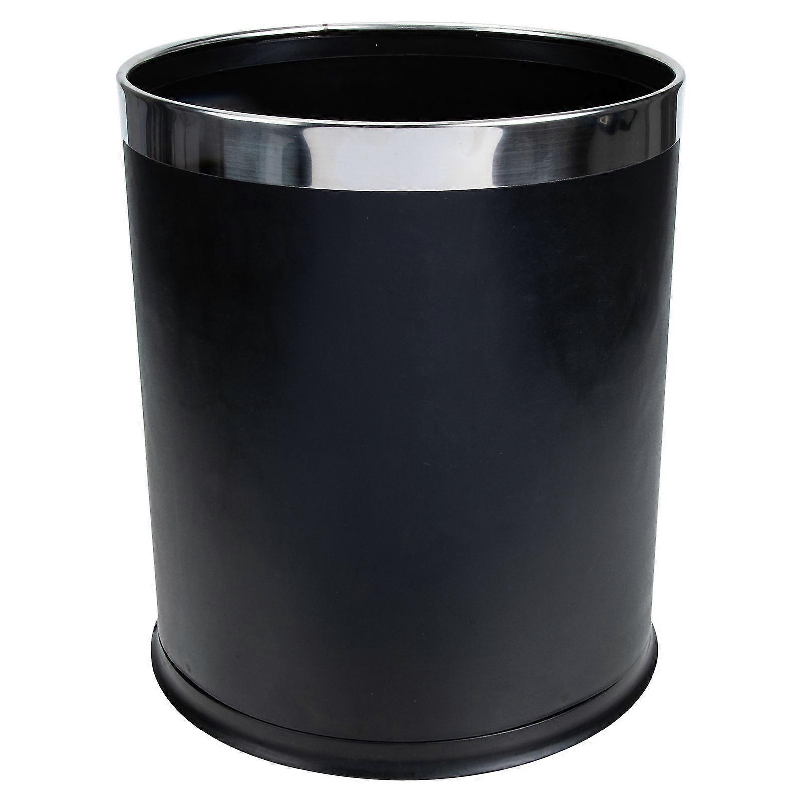 Stylish Multi Function Bathroom Trash Can Layered Garbage Bin for Home Office Safe Sturdy Storage Solution for Efficient Waste Management
