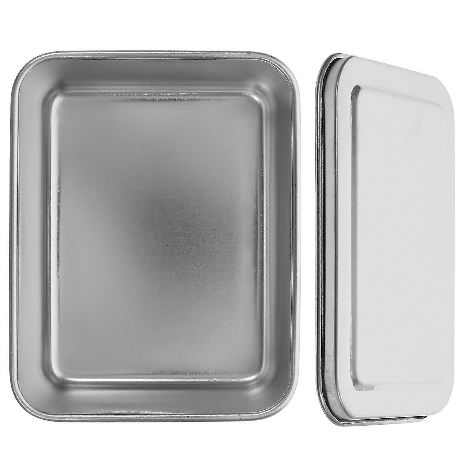Stainless Steel Pan Lid, Versatile for Baking and Storage Needs