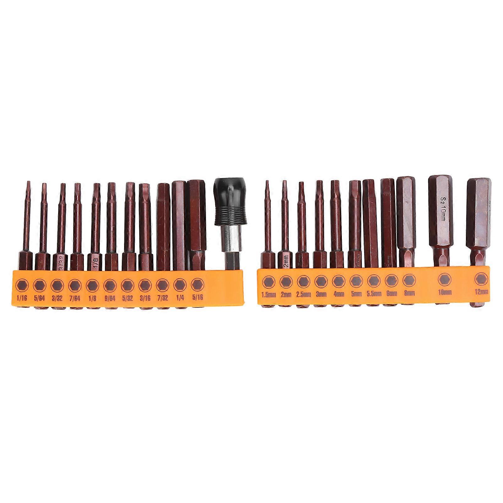 23-piece Screwdriver Bit Set High Precision, 60mm Specification