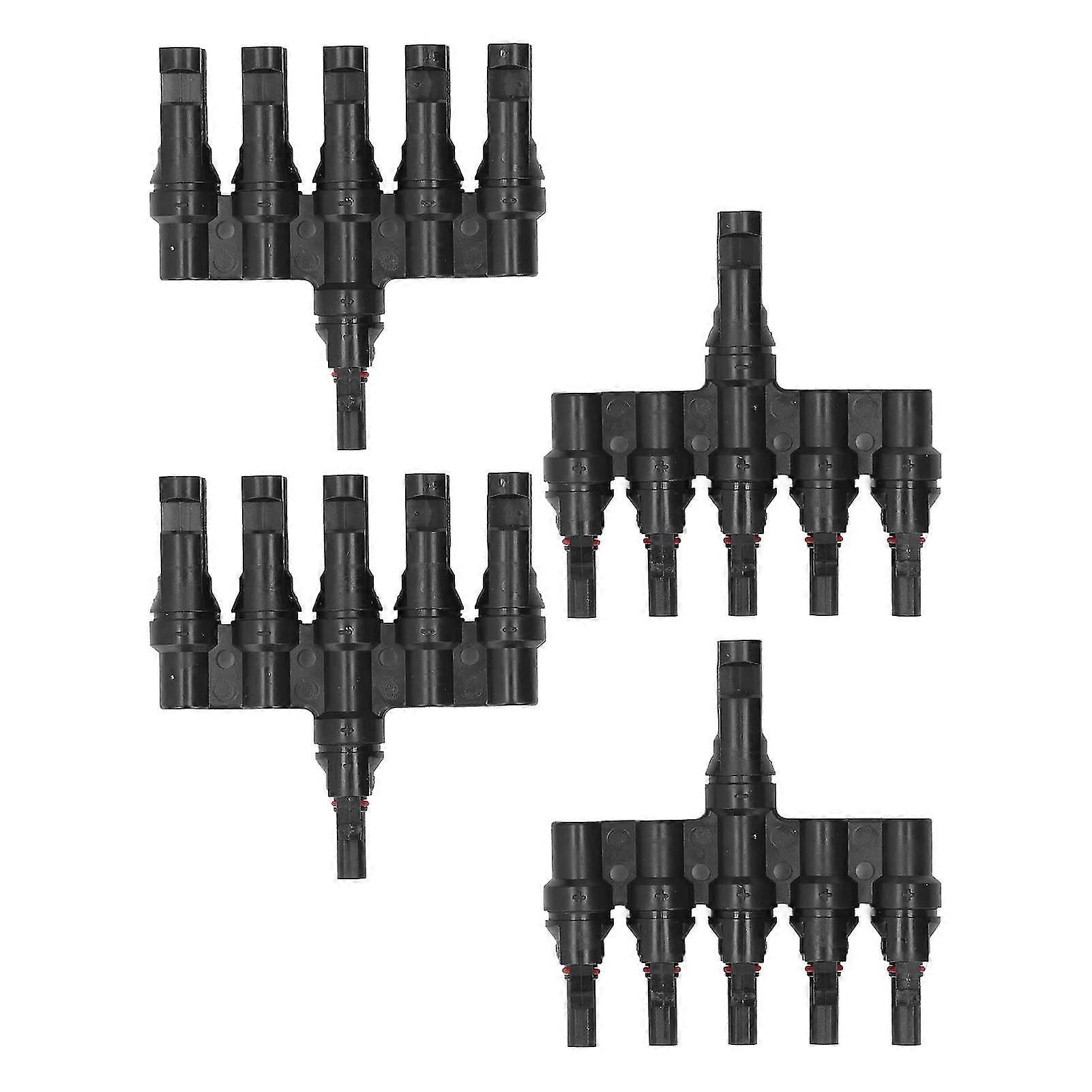 太陽光発電システム1000V用のソーラーPVコネクタPPOハウジングオスとメスPVコネクタを設定します--