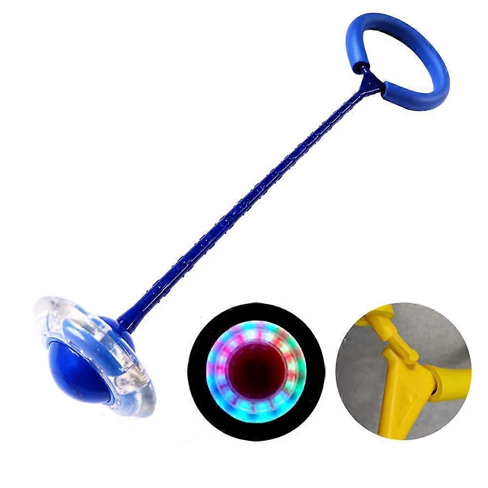 s Jumping Ball Ankle Skip Ball with Colourful Flash Wheel for Adults and (Diameter 10 mm)