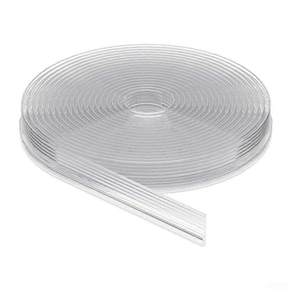 Winter Ready 13ft Sliding Window Seal Strip for Noise and Wind Protection, Clear Heavy Duty Installation Seal