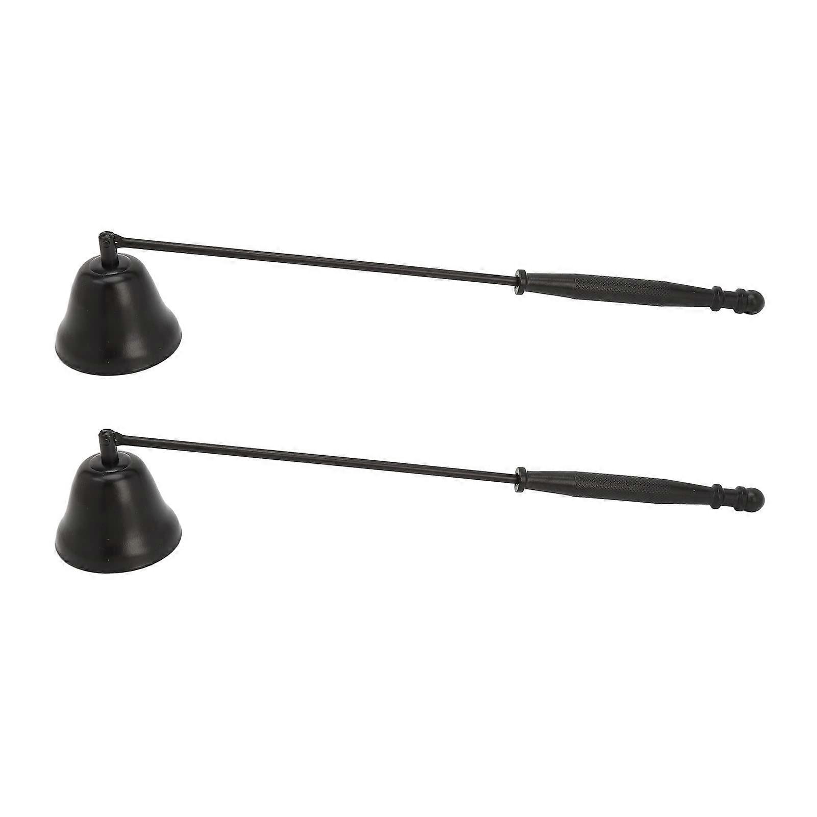 Candle Snuffer 2 Pieces Long-Handle Non-Slip Wick Extinguisher For Most Candles