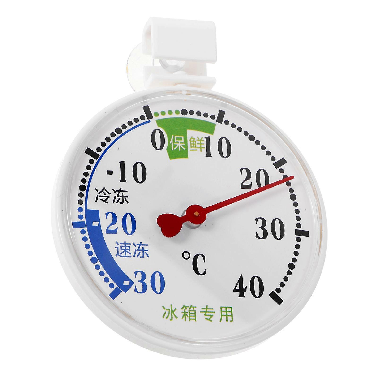 Cold Plunge Thermometer Plastic Material Temperature Sensor For Kitchen Storage Environments Refrigerators Freezers 1Pcs