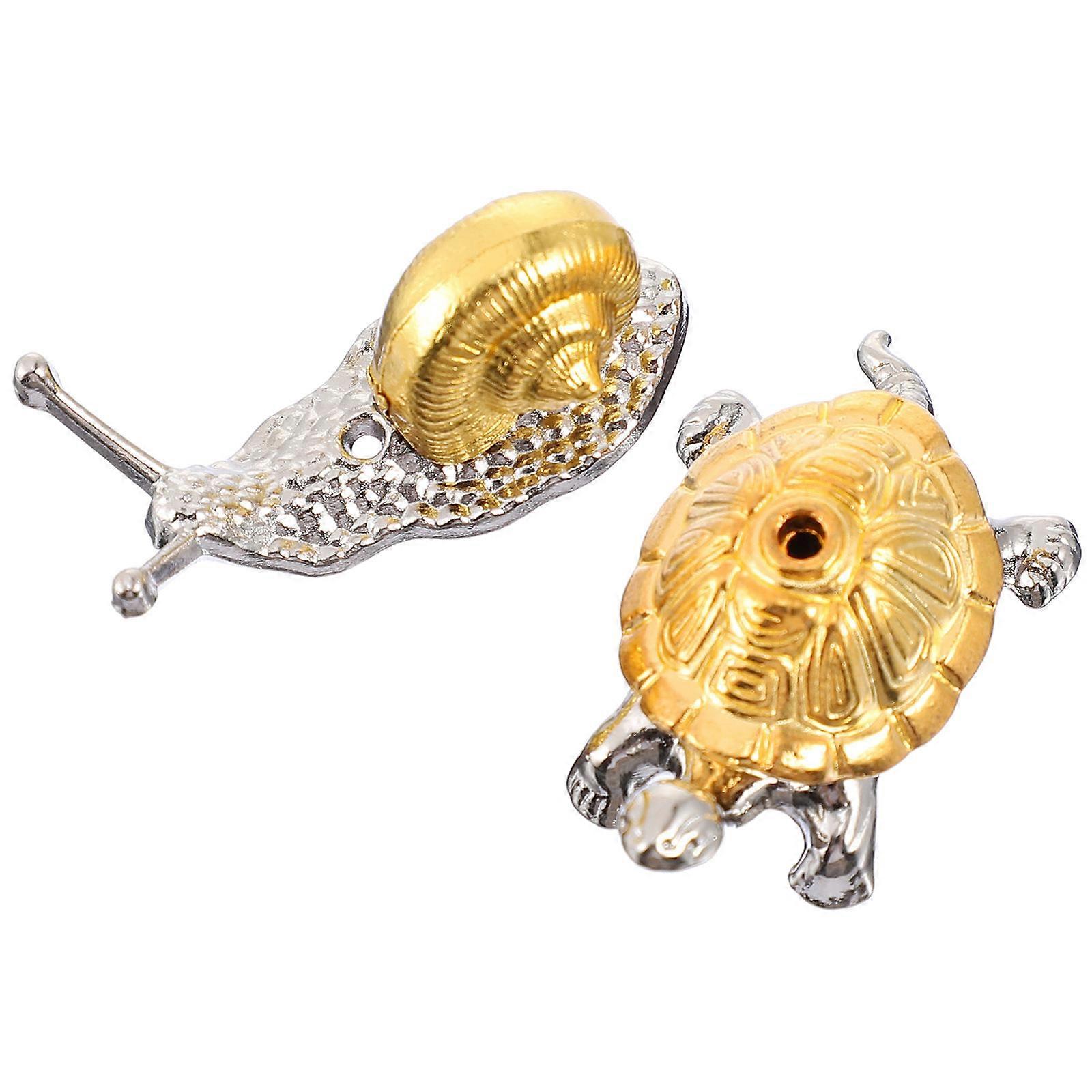 Incense Aromatherapy Home Decor Censer Snail Shape Simple Classic Style 2Pcs