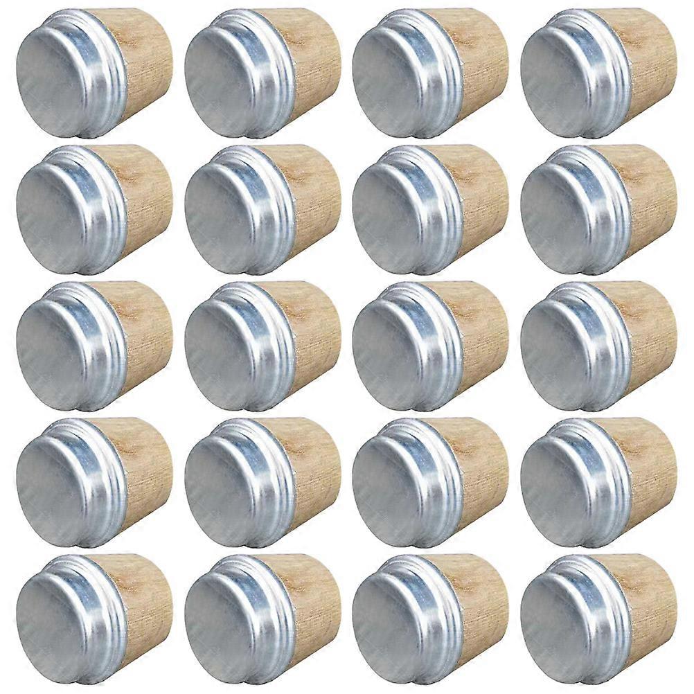 Bottle Stopper Blanks Insulation Bottle Caps General Users Multi 4x3cm Simple Design Prevent Hands from Scalding 20Pcs
