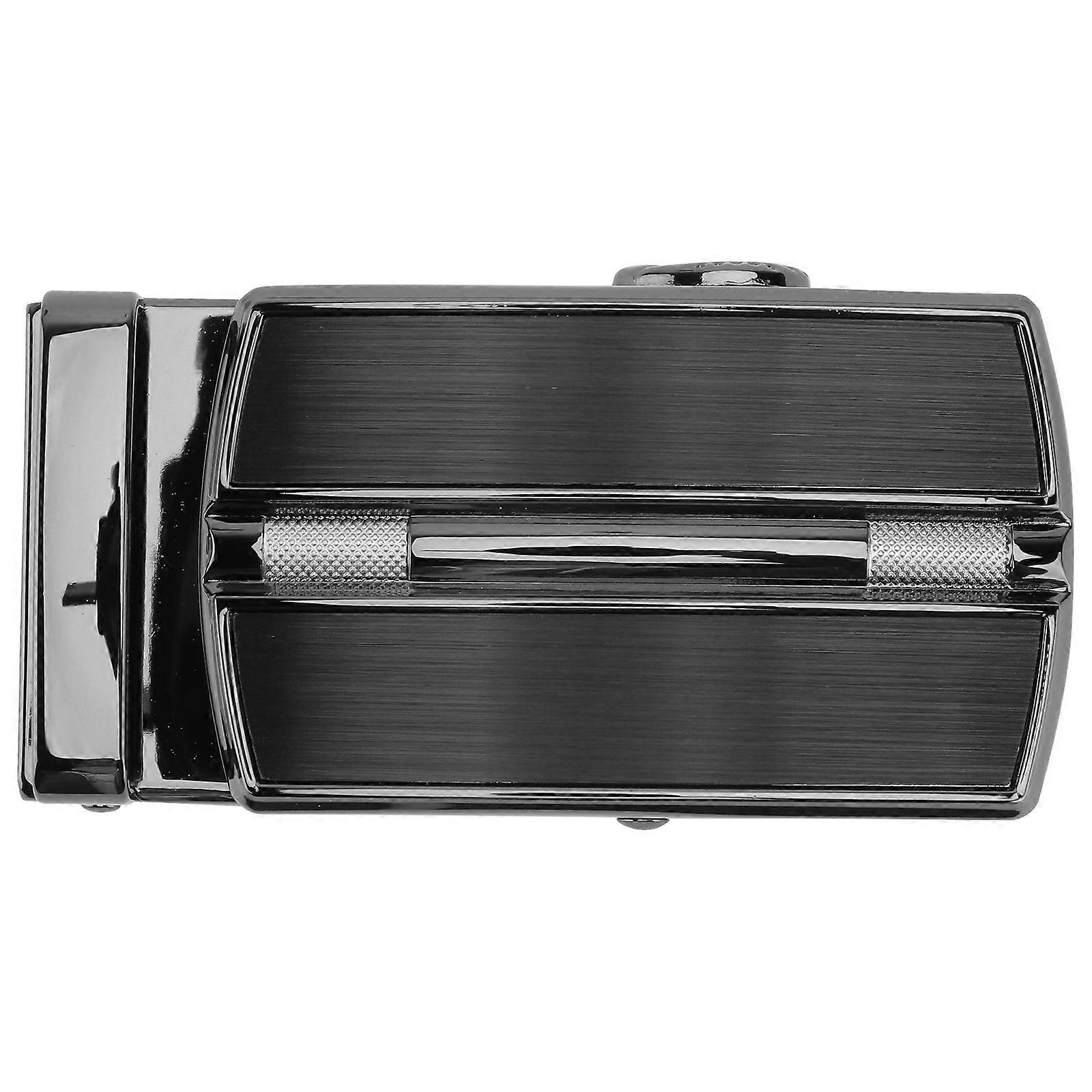 Belt Button Buckle Men Automatic Fastening .34X1.57X0.59In 1Pc