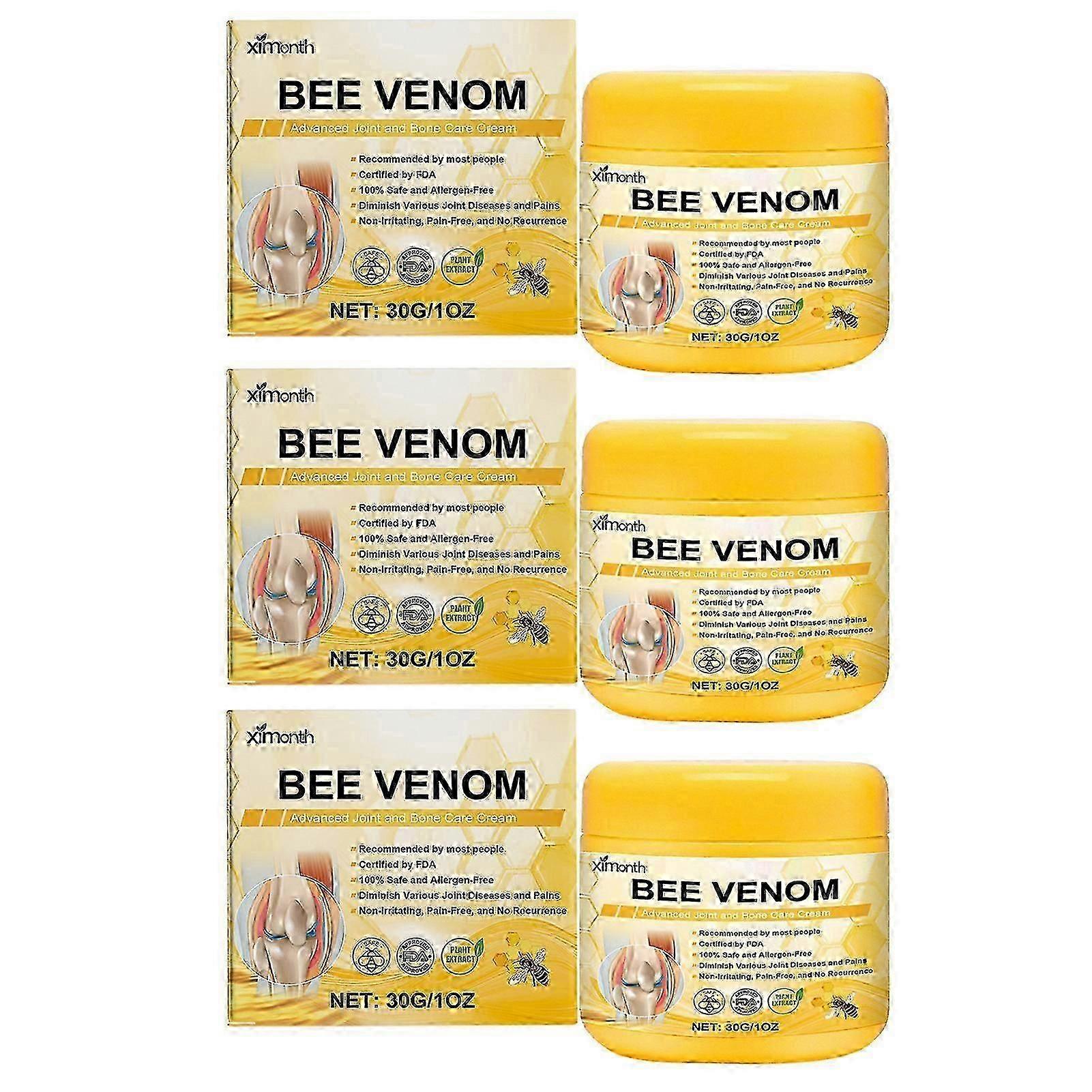 Body Joint Care Cream with Bee-Venom Joint Pain Treat Soothing Massage Cream for External Use 2025