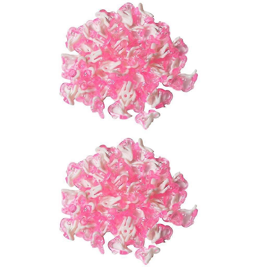 100 Pieces Ear Clips Base Ear Hanging No Piercing Earring Base for Children