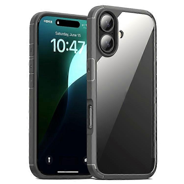 Bulk Purchasing Compatible For iPhone 16 Case Reinforced Corner TPU + PC Clear Back Cover