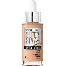 Maybelline - Superstay, גוון עור ל-24 שעות + ויטמין C, מייקאפ, 30 מ"ל