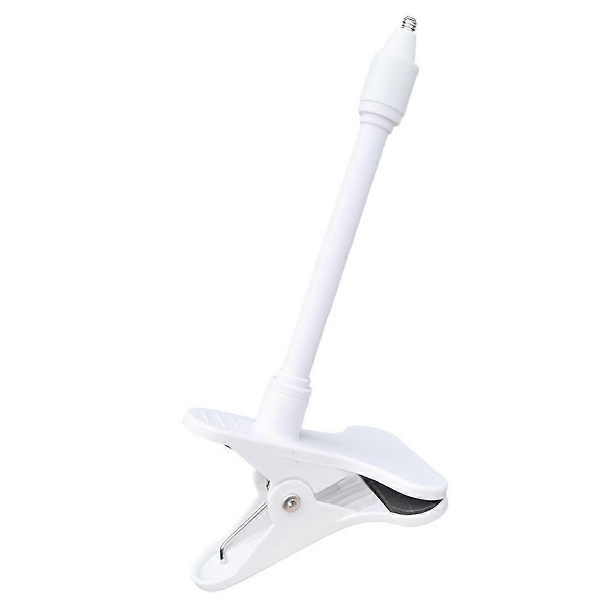Universal No Punching Clip Mount Webcam Stand Attaches to Crib for Baby Monitor Home Flexible Twist