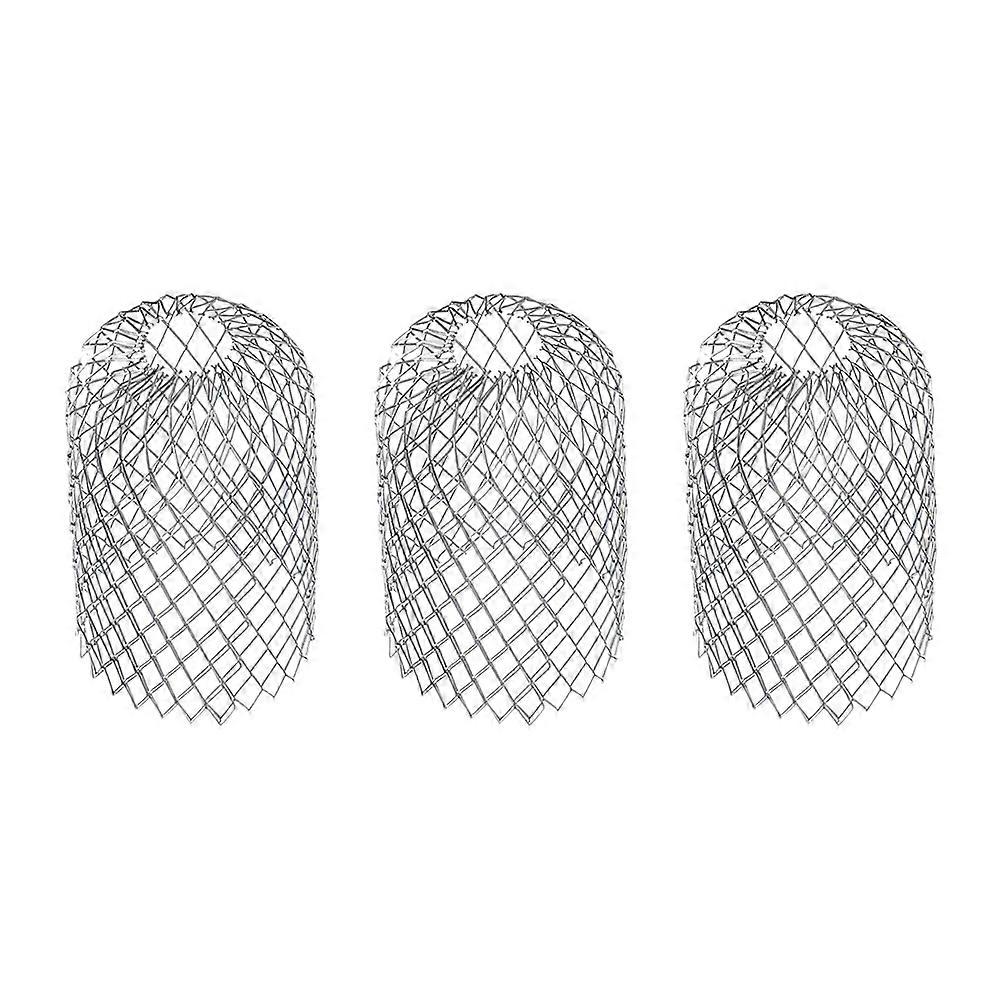 Downspout Guard Filter Aluminium Gutter Guard For Gutter Protection Outdoor Maintenance 3Pcs