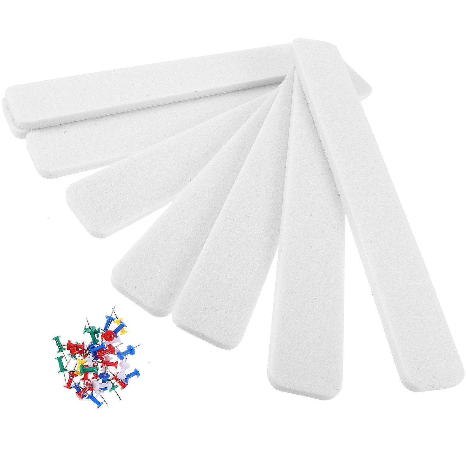 Felt Board For Wall Felt Strips Bulletin Board Study Area Colored Tacks Planning 1 Set