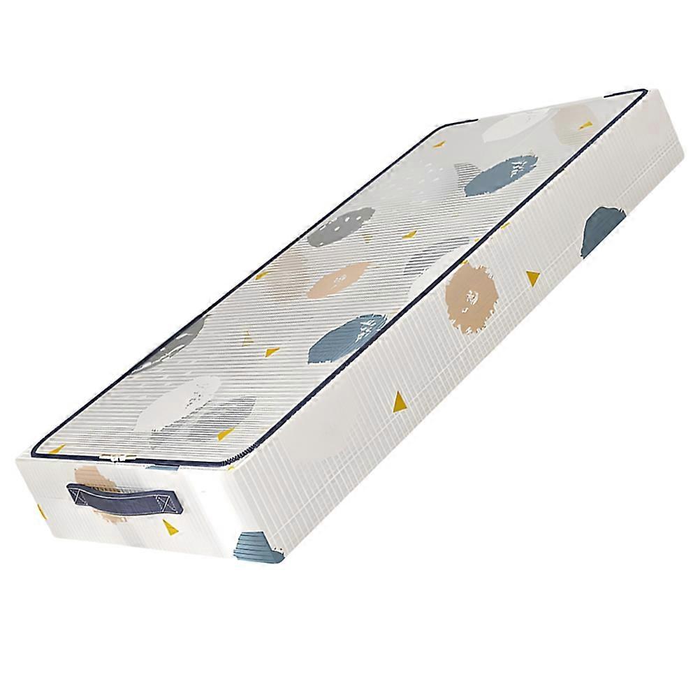 Clothes Storage Bag Foldable Under Bed Clothes Storage Bag Rectangular Space-Saving Practical for Seasonal Clothes Storage 1Pcs