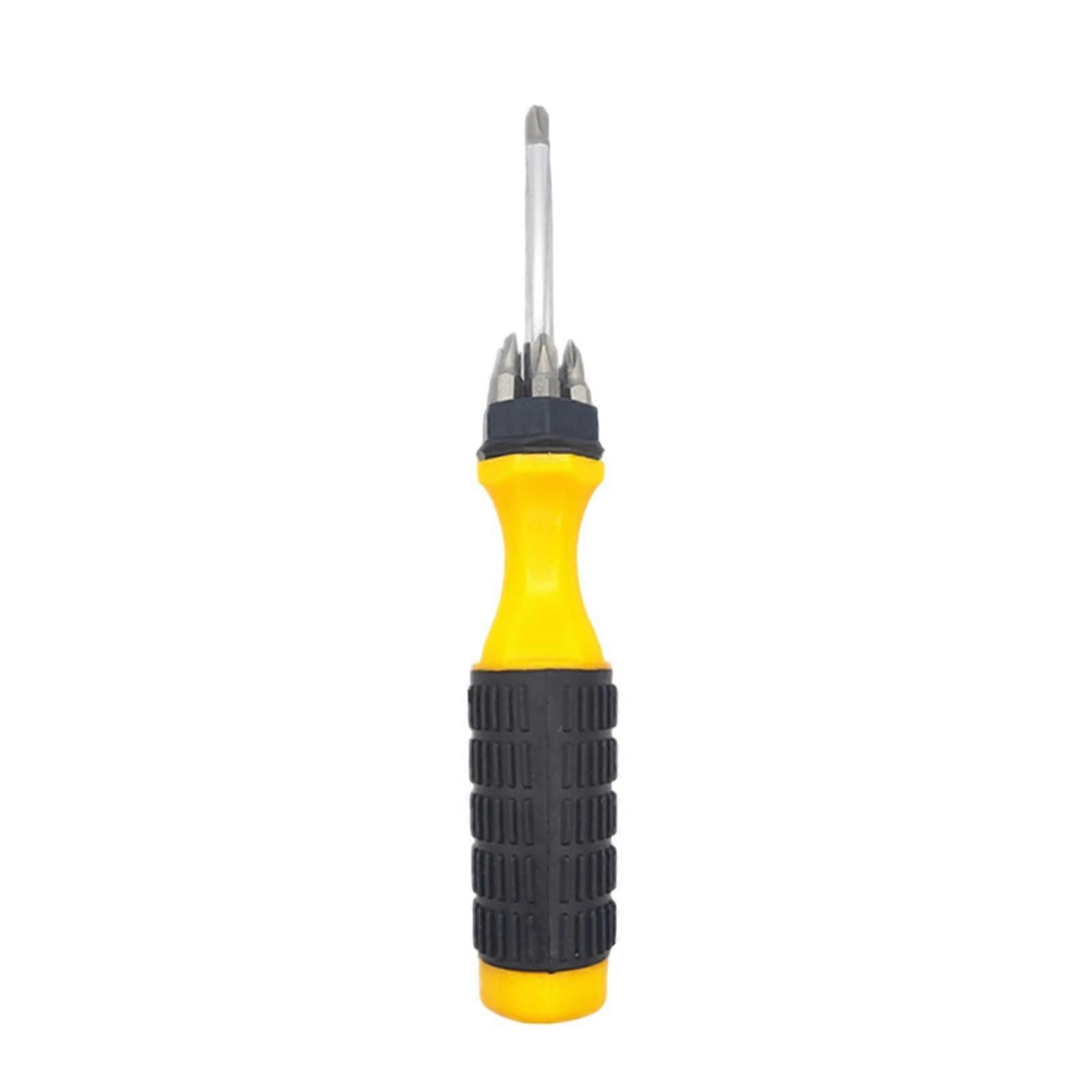 Practical Portable Cash Storage Container Screwdriver-Shaped for Money, Jewelry, and Small Items