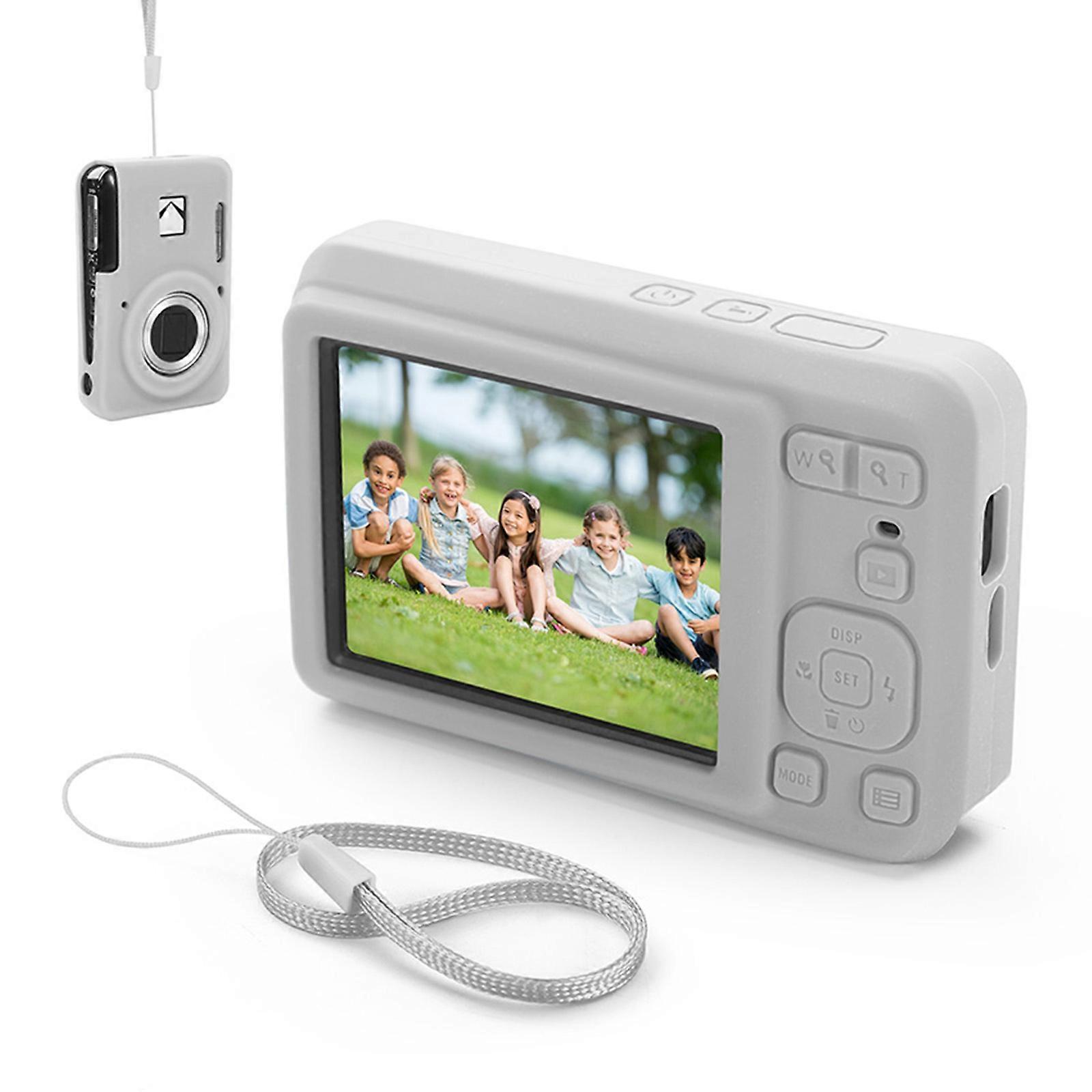 Camera Silicone Case Protective Case for KODAK PIXPRO FZ55 Digital Camera(Gray)
