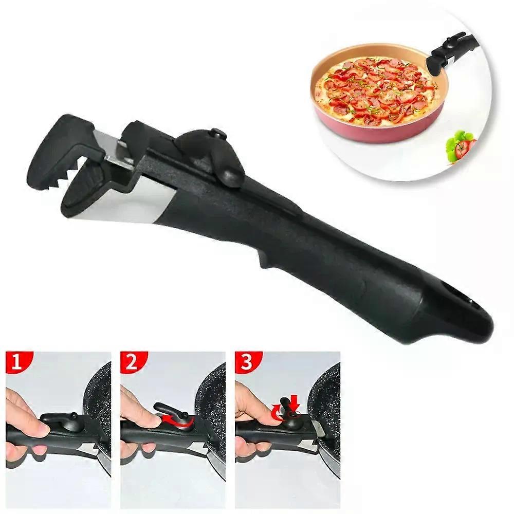 Tableware Detachable Replacement Clip Hand Grip Universal Ergonomic Kitchen Accessories Removable Pan Pot Handle for Cookware