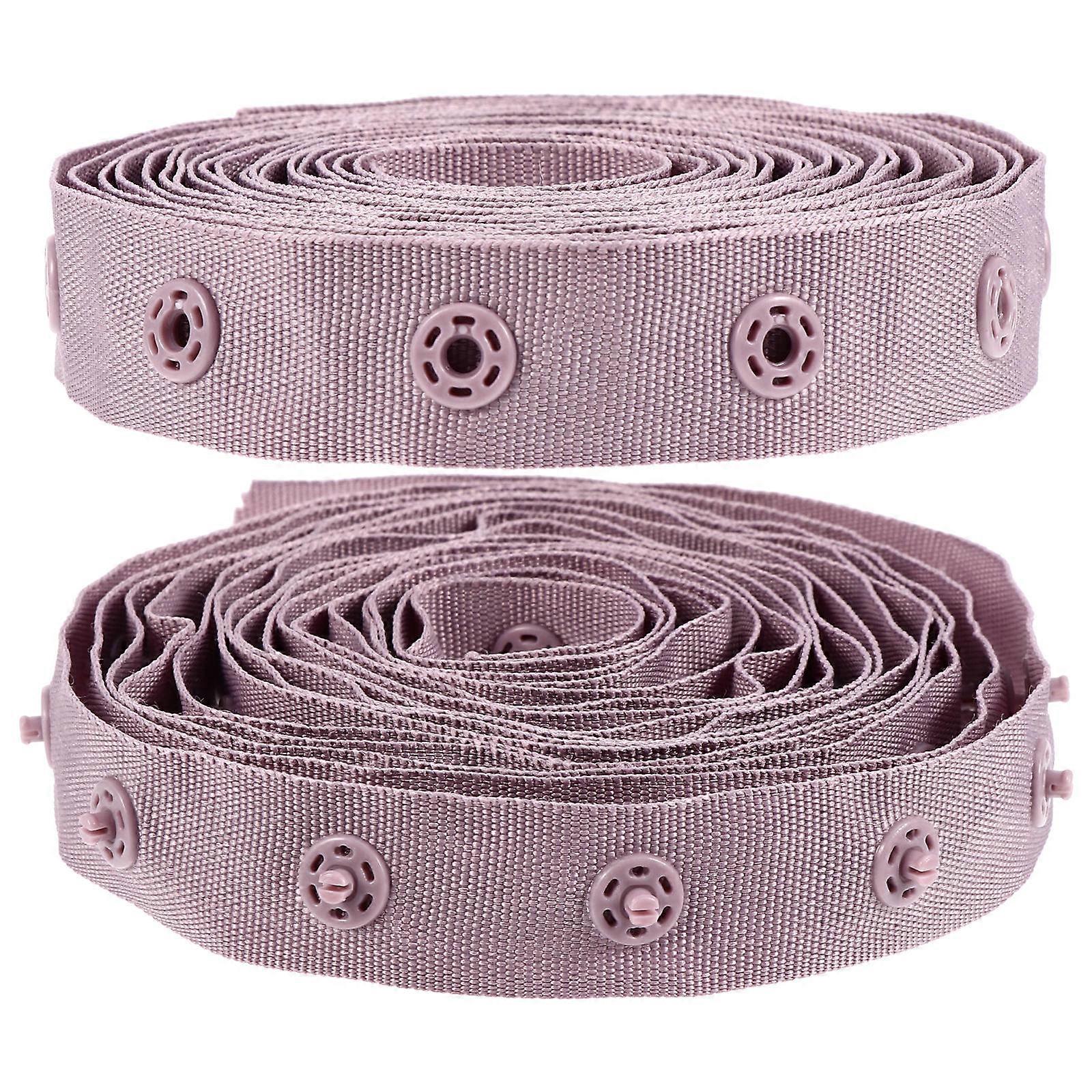 Clothing Buttons Snap Button Belt for Compact 300X1.8CM 1Set