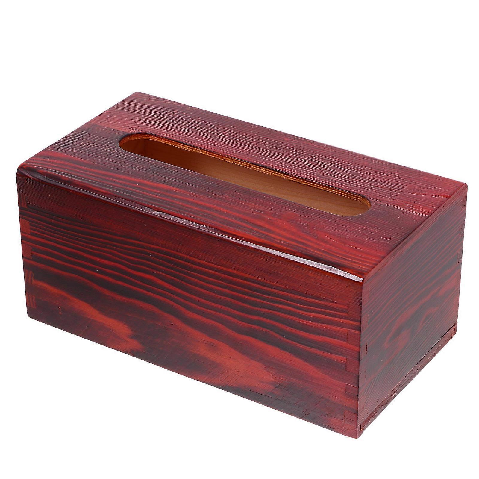 1pc Tissue Box Tissue Storage Container Living Room Delicate Napkin Container