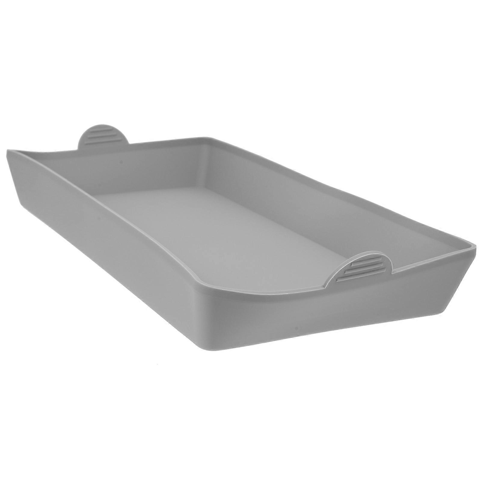 Cooling Tray For Baking Oven Baking Tray Non-Stick Heat Resistance Rectangular Shape Baking Fish 1Set 30X14.5CM